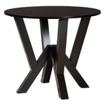 Load image into Gallery viewer, Baxton Studio Ansa Modern Sand Fabric And Dark Brown Finished Wood 5-Piece Dining Set
