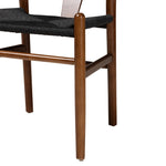 Load image into Gallery viewer, Baxton Studio Paxton Modern Walnut Brown Finished Wood 2-Piece Dining Chair Set
