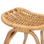 Load image into Gallery viewer, Baxton Studio Bernardo Modern Bohemian Natural Brown Rattan Ottoman
