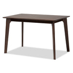 Load image into Gallery viewer, Baxton Studio Seneca Modern And Contemporary Dark Brown Finished Wood Dining Table
