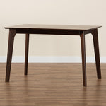 Load image into Gallery viewer, Baxton Studio Seneca Modern And Contemporary Dark Brown Finished Wood Dining Table
