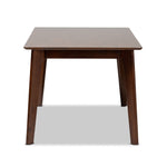 Load image into Gallery viewer, Baxton Studio Seneca Modern And Contemporary Dark Brown Finished Wood 59-Inch Dining Table
