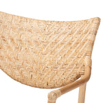 Load image into Gallery viewer, Baxton Studio Damani Modern Bohemian Natural Brown Finished Rattan Dining Chair
