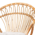 Load image into Gallery viewer, Baxton Studio Benicia Modern Bohemian Natural Brown Rattan Dining Chair
