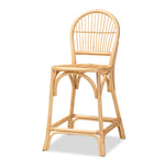 Load image into Gallery viewer, Baxton Studio Wina Modern Bohemian Natural Brown Rattan Counter Stool
