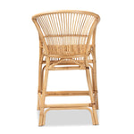 Load image into Gallery viewer, Baxton Studio Murai Modern Bohemian Natural Brown Rattan Counter Stool
