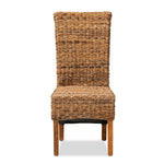 Load image into Gallery viewer, Baxton Studio Trianna Rustic Transitional Natural Seagrass And Brown Finished Wood Dining Chair
