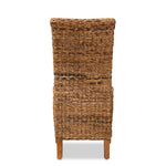 Load image into Gallery viewer, Baxton Studio Trianna Rustic Transitional Natural Seagrass And Brown Finished Wood Dining Chair
