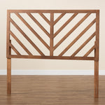 Load image into Gallery viewer, BAXTON STUDIO BELISMA MODERN AND CONTEMPORARY ASH WALNUT FINISHED WOOD KING SIZE HEADBOARD
