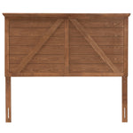 Load image into Gallery viewer, Baxton Studio Yorick Classic And Traditional Ash Walnut Finished Wood Queen Size Headboard
