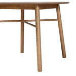 Load image into Gallery viewer, Baxton Studio Denmark Mid-Century Modern French Oak Brown Finished Rubberwood Dining Table
