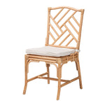 Load image into Gallery viewer, Baxton Studio Rio Modern Bohemian Natural Brown Rattan Dining Chair
