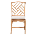 Load image into Gallery viewer, Baxton Studio Rio Modern Bohemian Natural Brown Rattan Dining Chair
