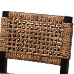 Load image into Gallery viewer, Baxton Studio Alise Modern Bohemian Dark Brown Mahogany Wood And Seagrass Counter Stool
