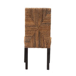 Load image into Gallery viewer, Baxton Studio Laymi Modern Bohemian Dark Brown Mahogany Wood And Seagrass Dining Chair
