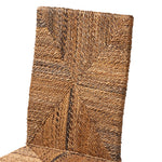 Load image into Gallery viewer, Baxton Studio Laymi Modern Bohemian Dark Brown Mahogany Wood And Seagrass Dining Chair
