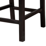 Load image into Gallery viewer, Baxton Studio Laymi Modern Bohemian Dark Brown Mahogany Wood And Seagrass Counter Stool
