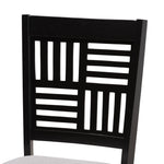 Load image into Gallery viewer, Baxton Studio Deanna Modern Grey Fabric And Dark Brown Finished Wood 7-Piece Dining Set
