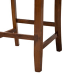 Load image into Gallery viewer, Baxton Studio Florencia Modern Grey Fabric And Walnut Brown Finished Wood 5-Piece Pub Set
