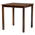 Load image into Gallery viewer, Baxton Studio Genesis Modern Grey Fabric And Walnut Brown Finished Wood 5-Piece Pub Set
