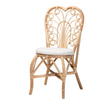 Load image into Gallery viewer, Baxton Studio Jerica Modern Bohemian Natural Brown Rattan Dining Chair
