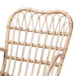 Load image into Gallery viewer, Baxton Studio Bajo Modern Bohemian Natural Brown Rattan Arm Chair
