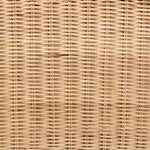 Load image into Gallery viewer, BAXTON STUDIO PUTRI MODERN BOHEMIAN NATURAL RATTAN ARM CHAIR
