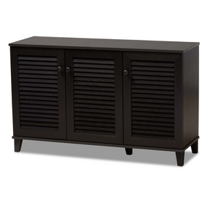 Baxton Studio Warren Shoe Storage Cabinet