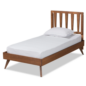 Baxton Studio Michi Modern and Contemporary Finished Wood Bed