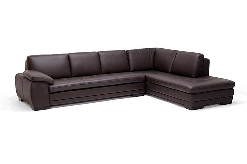 Baxton Studio Diana Sofa/Chaise Sectional