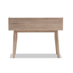 Load image into Gallery viewer, BAXTON STUDIO FELLA MID-CENTURY MODERN 4-DRAWER OAK AND GREY WOOD STUDY DESK
