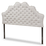 Load image into Gallery viewer, Baxton Studio Hilda Modern And Contemporary Greyish Beige Fabric King Size Headboard
