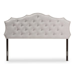 Load image into Gallery viewer, Baxton Studio Aurora Modern And Contemporary Greyish Beige Fabric Full Size Headboard
