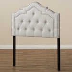 Load image into Gallery viewer, Baxton Studio Edith Modern And Contemporary Greyish Beige Fabric Twin Size Headboard
