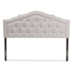 Load image into Gallery viewer, Baxton Studio Edith Modern And Contemporary Greyish Beige Fabric Full Size Headboard
