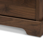 Load image into Gallery viewer, BAXTON STUDIO BURNWOOD MODERN AND CONTEMPORARY WALNUT BROWN FINISHED WOOD 2-DRAWER BOOKCASE
