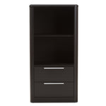 Load image into Gallery viewer, Baxton Studio Carlingford Modern And Contemporary Espresso Brown Finished Wood 2-Drawer Bookcase
