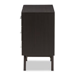 Load image into Gallery viewer, Baxton Studio Auburn Mid-Century Modern Espresso Brown Finished Wood 6-Drawer Dresser
