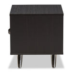 Load image into Gallery viewer, Baxton Studio Warwick Modern And Contemporary Espresso Brown Finished Wood End Table
