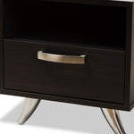 Load image into Gallery viewer, Baxton Studio Warwick Modern And Contemporary Espresso Brown Finished Wood End Table
