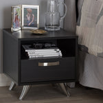 Load image into Gallery viewer, Baxton Studio Warwick Modern And Contemporary Espresso Brown Finished Wood End Table
