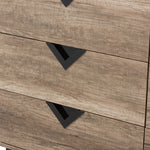 Load image into Gallery viewer, Baxton Studio Wales Modern And Contemporary Light Brown Wood 6-Drawer Dresser
