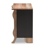 Load image into Gallery viewer, Baxton Studio Romilly Country Cottage Farmhouse Black And Oak-Finished Wood 7-Drawer Dresser
