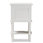 Load image into Gallery viewer, Baxton Studio Audrey Country Cottage Farmhouse White Finished 2-Drawer Nightstand
