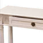 Load image into Gallery viewer, Baxton Studio Ariella Country Cottage Farmhouse Whitewashed 1-Drawer Console Table
