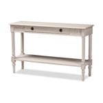 Load image into Gallery viewer, Baxton Studio Ariella Country Cottage Farmhouse Whitewashed 1-Drawer Console Table
