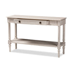 Load image into Gallery viewer, Baxton Studio Ariella Country Cottage Farmhouse Whitewashed 1-Drawer Console Table
