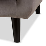 Load image into Gallery viewer, BAXTON STUDIO CARINA MID-CENTURY MODERN LIGHT GREY FABRIC UPHOLSTERED SOFA
