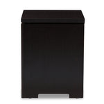 Load image into Gallery viewer, Baxton Studio Bienna Modern And Contemporary Wenge Brown Finished 1-Drawer Nightstand
