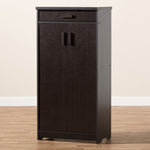 Load image into Gallery viewer, Baxton Studio Bienna Modern And Contemporary Wenge Brown Finished Shoe Cabinet
